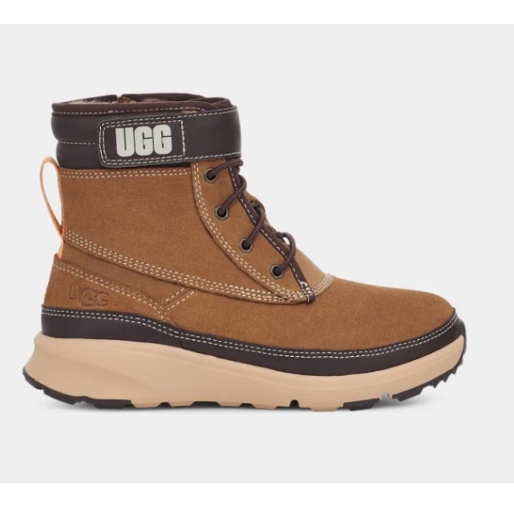 UGG Arren weather boots youth size 3 waterproof with faux fur lining